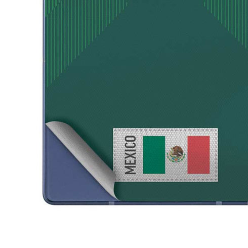 Mexico Soccer Flag Galaxy Z Fold6 Skin